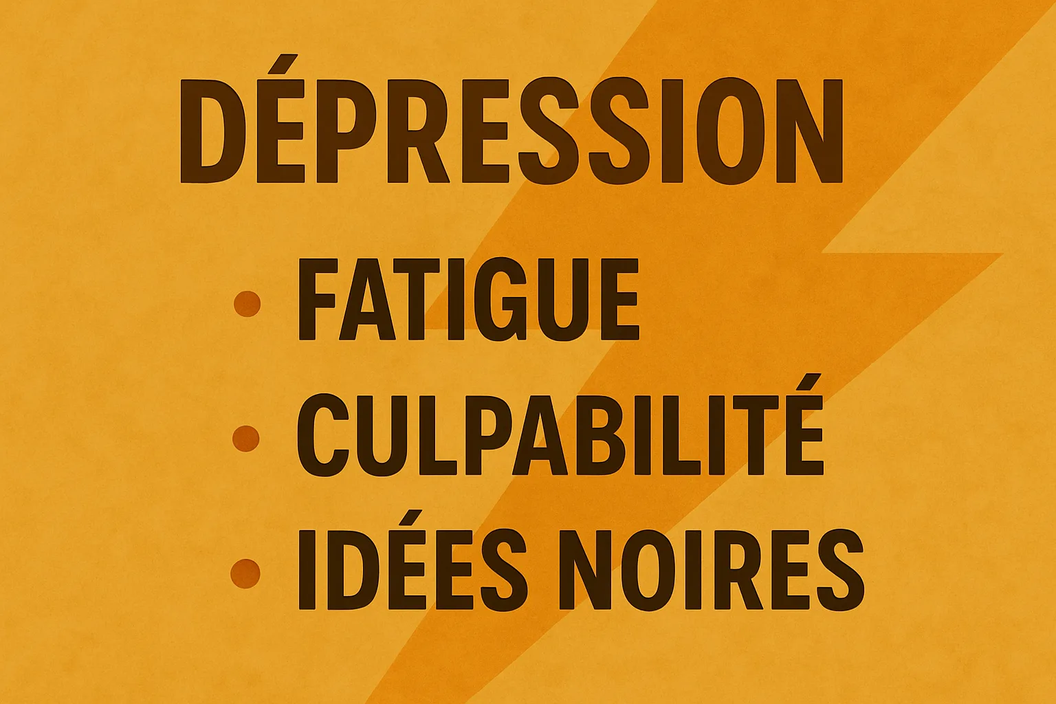 Illustration d'une dépression mixte