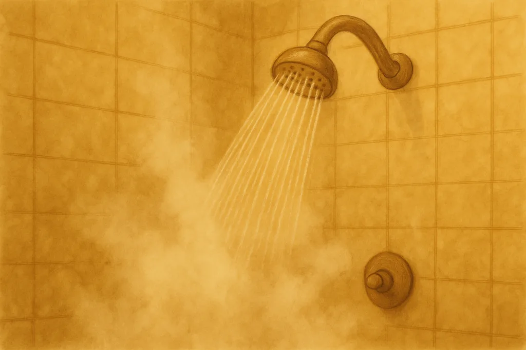Super hot shower