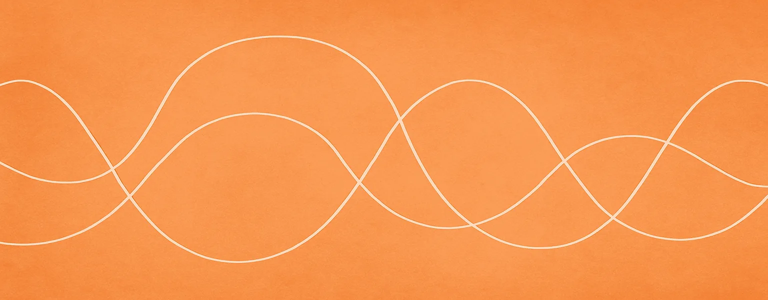 Oscillations avec courbes sinusoïdales représentant les troubles bipolaires