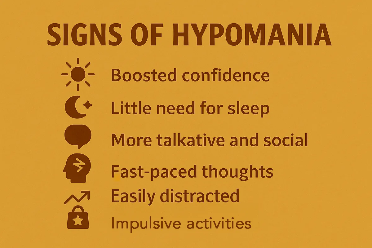 Diagnostic criteria for hypomania